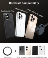 MagSafe Car Charger Mount 15W Fast Wireless Charging Alloy Foldable